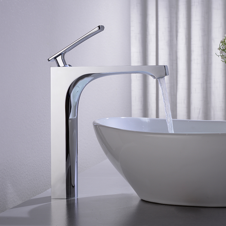 Kaiping Gockel Chrome Однорычажный смеситель для мытья на палубе Смеситель для ванной комнаты