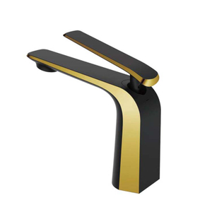 Современный стиль черный титановый золотой латунный смеситель для умывальника смеситель для ванной комнаты смеситель для раковины